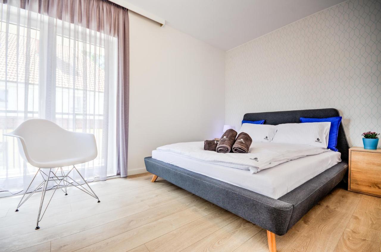Apartamenty Nautica Blisko Plazy นีคอร์เซ ภายนอก รูปภาพ